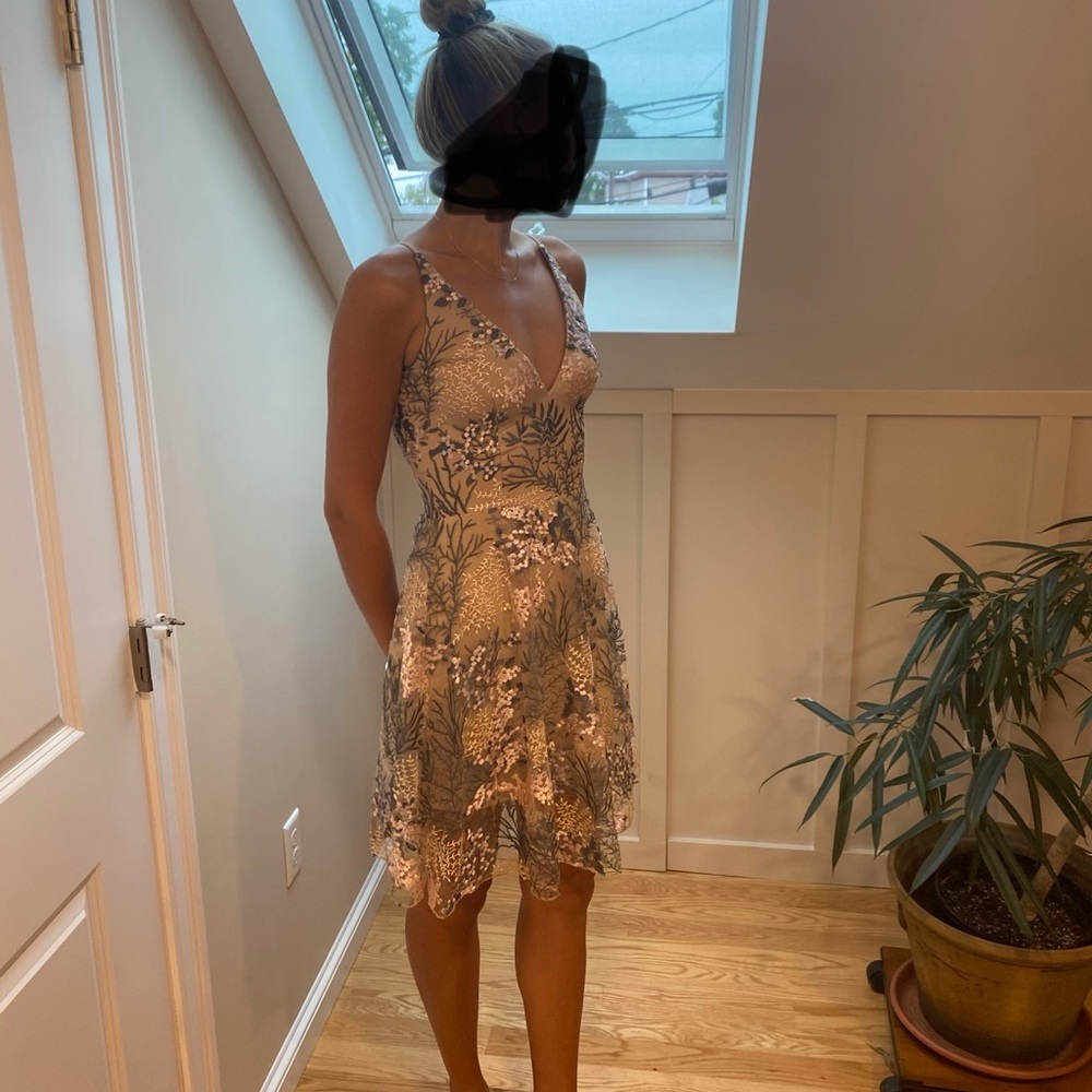 Floral, Lace Dress by Dress the Population